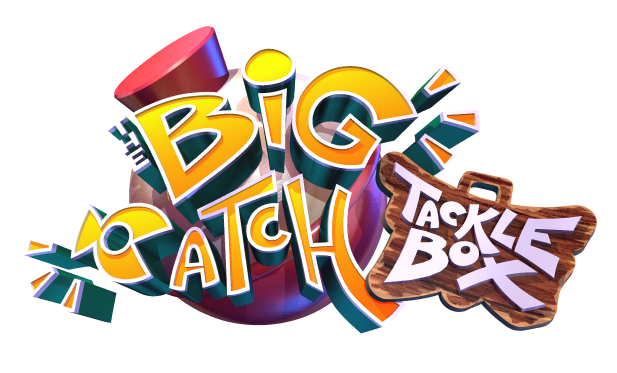 logo: the big catch - tackle box